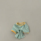2026 Summer New Children Short Sleeve Clothes Set Boys Girls T Shirts + Shorts 2pcs Suit Baby Cute Striped Kids Casual Outfits