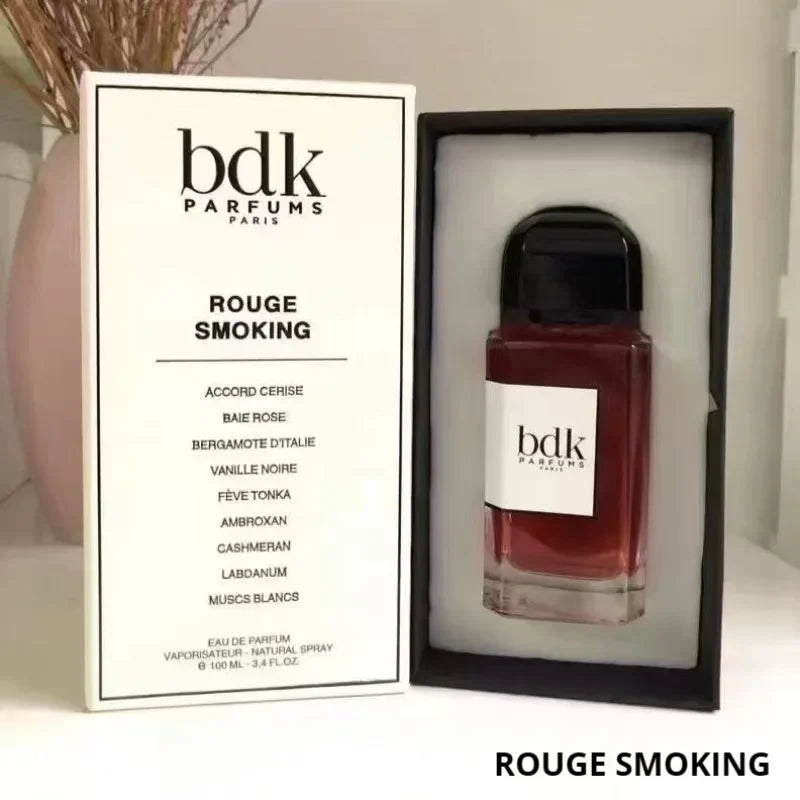 Luxury Perfume Unisex Perfume Long Lasting Cherry Pink Pepper Fragrance Black Vanilla Tonka Bean Amber Elegant Scent Wears 100ml