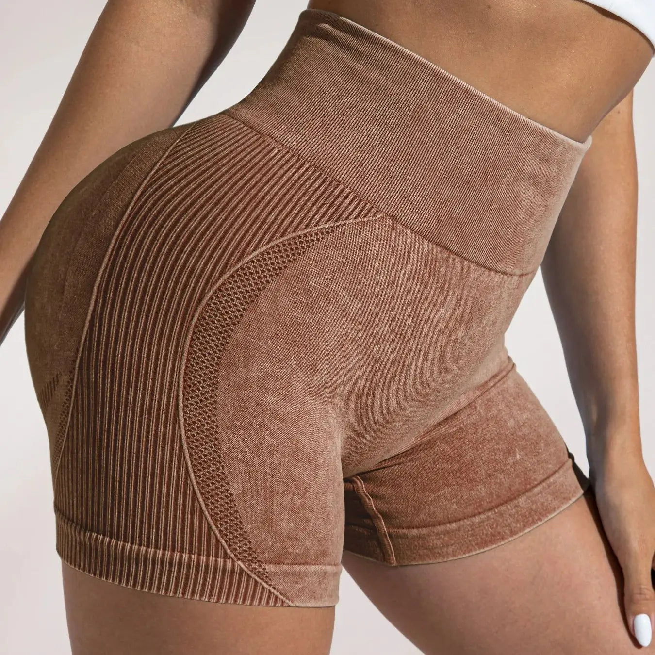 Women Gym Arch Shorts High Waist Athletic Butt Lifting Workout Biker Scrunch Yoga Pants Leggins Sports Fitness Short Tights