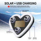 Car LED Love Atmosphere Window Light Decoration Lights Glowing Solar Lights USB Wiring Car Modification Neon Car Decoration