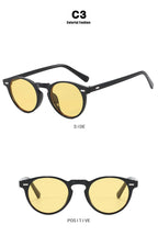 Vintage Punk Round Vintage Sunglasses Women Retro Luxury Designer Sun Glasses for Female Oculos De Sol Shades UV400