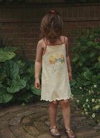 2026 KS Summer Baby Girls Cotton Slip Dresses Cherry T Shirts + Shorts Suits Sets Kids Clothes Girls Sequin Tank Dress Top 1-9Y
