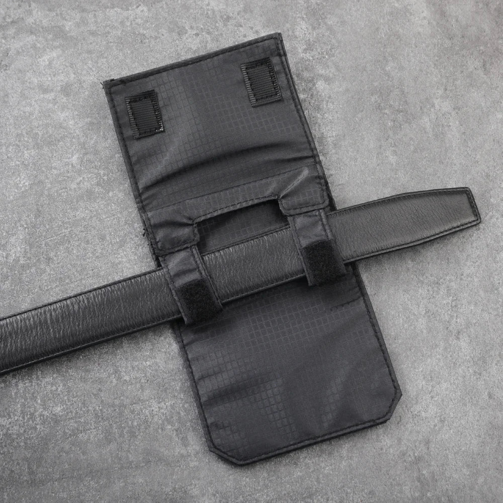 Anti-Theft RFID Blocking Travel Pouch Money Belt Bag for Women & Men Small Wallet for Credit Card ID Cash Passport