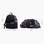 Breathable Expandable Pet Backpack for Cats & Dogs Convertible Carrier with Ventilation Hands-Free Travel Bag & Portable Pet Bed