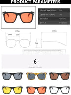 Classic Square Sunglasses Men's Women Male 2022 Brand Design Sun Glasses Men Oculos De Sol Gafas UV400 Retro Driving Eyewear