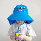 Children's Sunscreen Hat Baby Sun Hat Beach Hat UV Protection Summer Thin Breathable Large Brim Fisherman Hat
