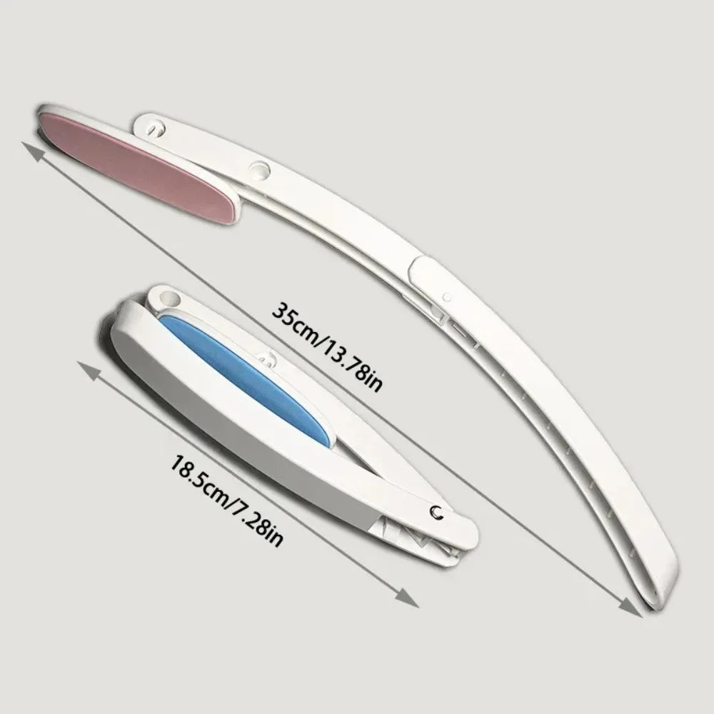 Back Lotion Applicator Apply Lotion Moisturizer Sunscreen Back Easy Reach Skin Foldable Curved Designed Bathing Accessories
