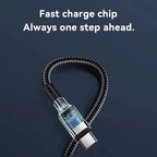 120W Fast Charge Cable  PD Quick Charging High Quality USB C TO USB Type C Cable For iPhone Xiaomi 17 Plus Pro Max Samsung S24