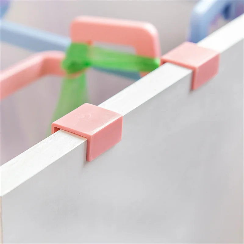 Hanging Trash Bag Rack Garbage Bag Rack Rubbish Bag Storage Rack Holder Portable Cabinet Trash Rack Kitchen Gadgets