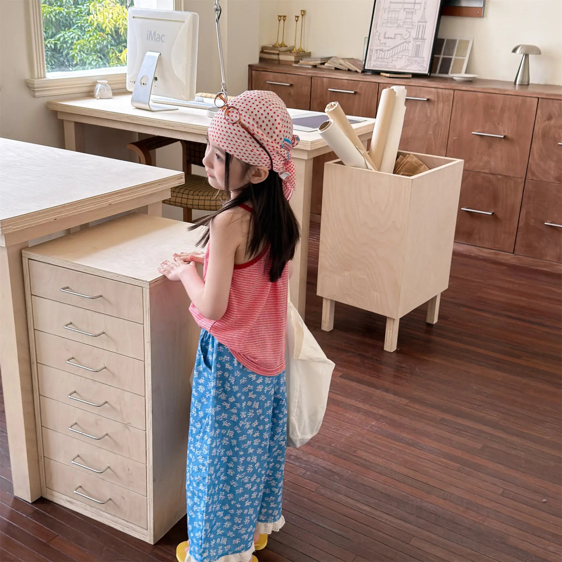 2026 Summer New Children Sleeveless T Shirts Cute Girls Bottoming Shirts Cotton Baby Girl Striped Sling Vest Kids Clothes