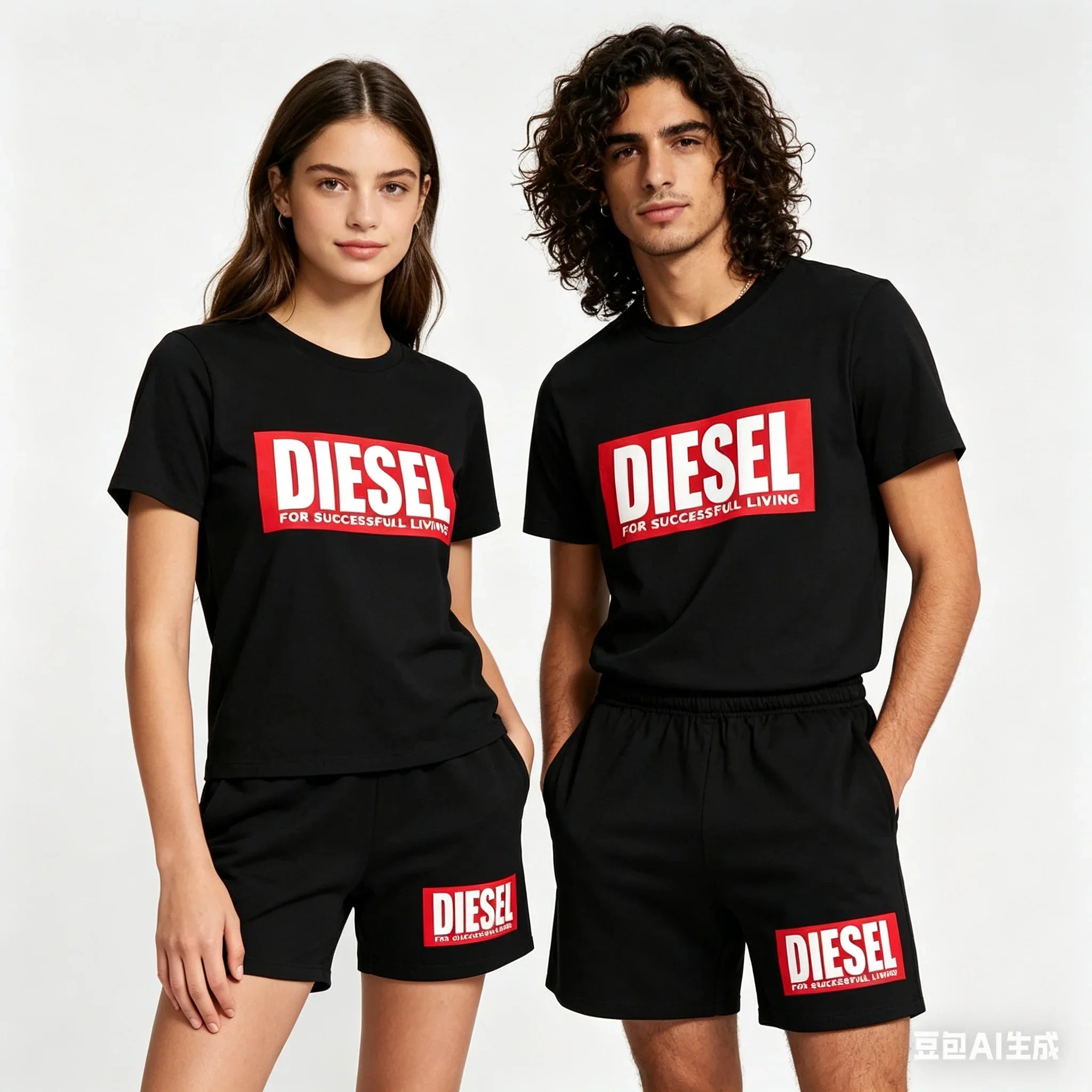 pour enfantsEnsembles de vêtements pour enfants, mode décontractée d'été, imprimés, 2 pièces, t-shirts + pantalons respirants, 2