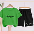 Summer Children's Sportswear - Quick-drying T-shirts + Shorts - Suitable for Boys and Girls Aged 3 to 13 for Sports Wear