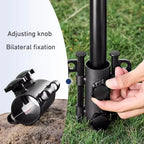 Canopy Pole Fixator Large Pipe Diameter Tent Sunshade Support Pole Fixed Pipe Frame Beach Umbrella Adjustment Base