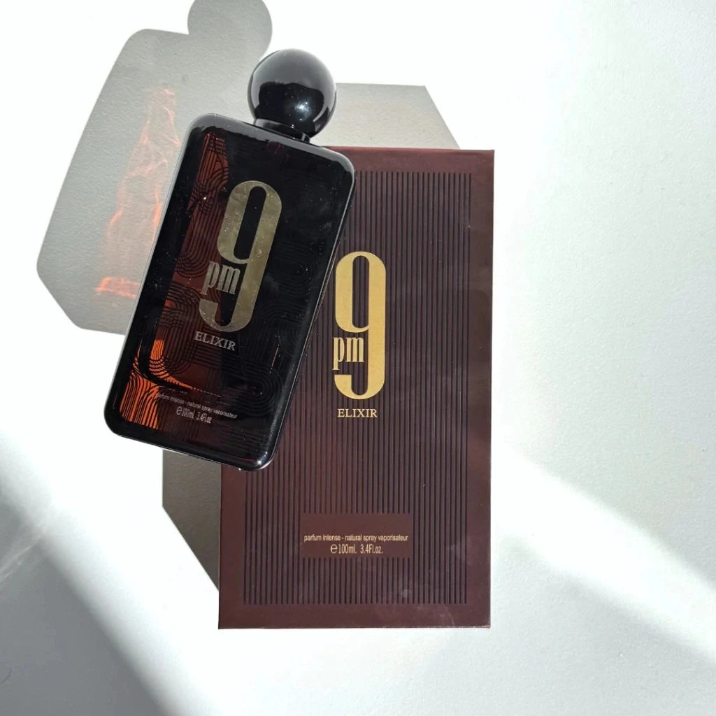 9 PM Elixir Unisex Extrait de Parfum, 3.4 Fl. Oz