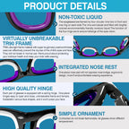 Anti-Motion Sickness Glasses | Ultra-Light Ergonomic Design for Cars/Travel/Cruises | Portable Nausea Relief