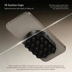 Suction Cup Magnetic Phone Holder Multi-Functional Phone Stand Portable Holder Lazy Person's Car Phone Holder For iPhone Samsung