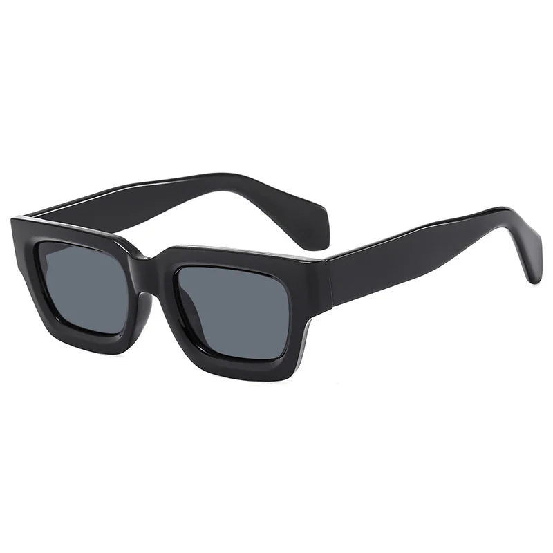 Fashions Retro Square Sunglasses Men Cat Eye Sun Glasses Brand Rectangle Eyewear UV400 Summer Shades Vintage Punk Eyeglasses