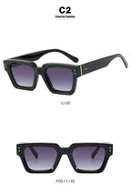 Classic Rectangle Small Sunglasses Women Men Square Personality Sun Glasses Vintage Fashion Ins Glasses Frame Shades UV400