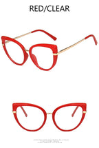 Fashion Anti Blue Light Cat Eye Glasses Frame Blue Light Blocking Eyeglasses Frame for Women Optical Eyewear Cateye Accessories