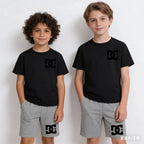 2-13Y Kids Spring & Autumn Casual Cartoon & Letter Print 2-Piece Set Hoodie & Jogging Pants Tracksuit Outfits for Boys & Girls