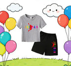 Children's Summer Sports Clothing T-shirts, Short Sleeves and Shorts for Boys and Girls Sports Outfits for Children Aged 3 to 13
