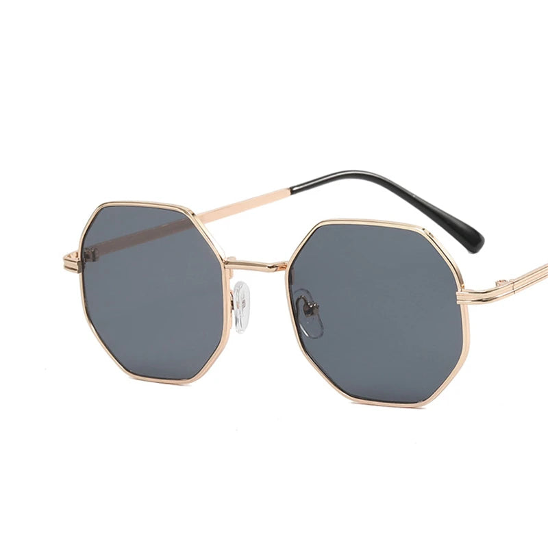 Square Sunglasses Women Brand Designer Vintage Small Frame Gradient Glasses Round Polygon Eyewear Candy Colors Oculos De Sol