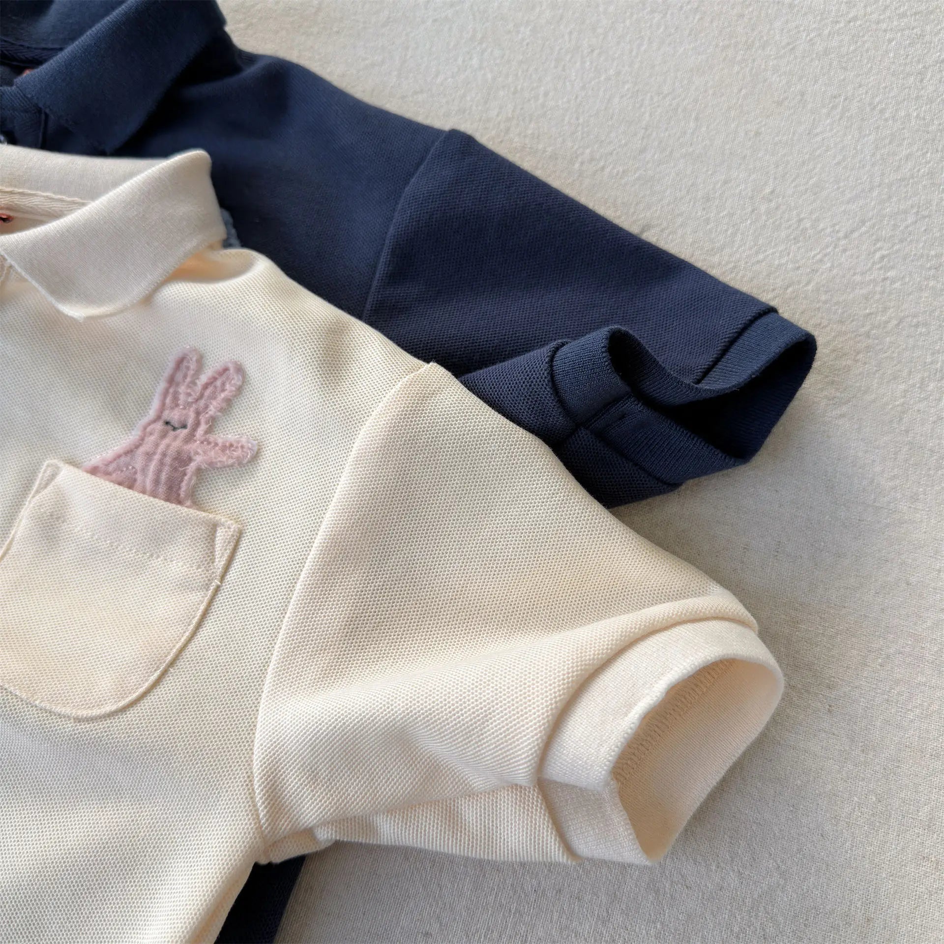 2026 Summer New Children Short Sleeve T Shirts Cotton Boys Casual Polo Shirts Girls Cute Cartoon Lapel Tops Kids Clothes