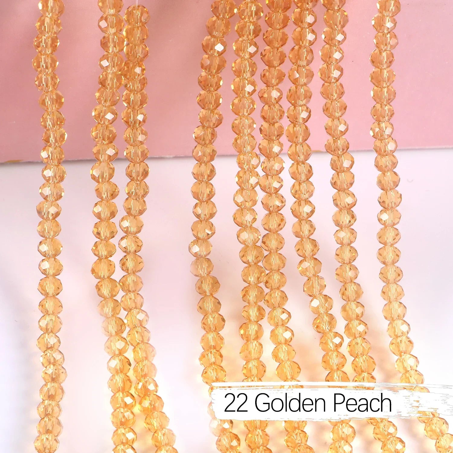 2mm 4mm 6mm 8mm Rondelle Austria Crystal Beads Faceted Glass Beads Loose Spacer Beads for DIY Bracelet Garment Making