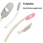 Back Lotion Applicator Apply Lotion Moisturizer Sunscreen Back Easy Reach Skin Foldable Curved Designed Bathing Accessories