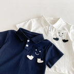 2026 Summer New Children Short Sleeve T Shirts Cotton Boys Girls Cute Cartoon Polo Shirts Toddler Casual T Shirts Kids Clothes