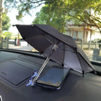 Universal Smartphone Umbrella Sunshade Rainy Holder Portable Mobile Phone Parasol With Suction Cup Photographic Accessories