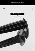 Punk Square Sunglasses 2022 New Ripple Funny Sunglasses Bump Cyberpunk Sunglasses Trendy Hip Hop Glasses UV400