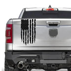Car Sticker USA Flag Decor Decal For Dodge RAM Toyota Hilux Tacoma Jeep Gladiator Isuzu Dmax Ford F150 Auto Tuning Accessories