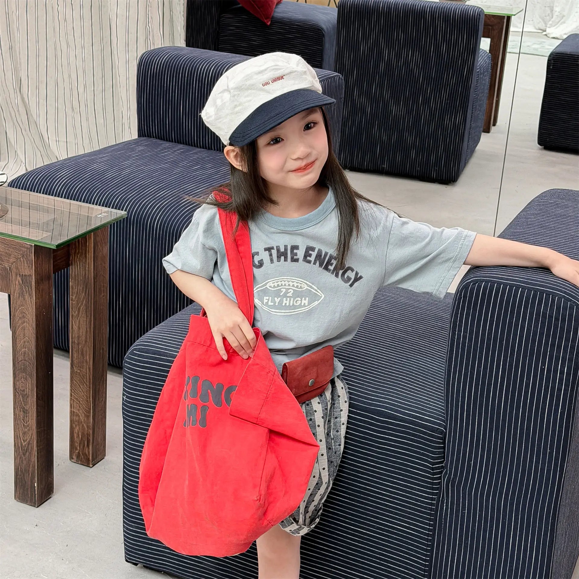 2026 Summer New Children Short Sleeve T Shirts Cotton Boys Letter Print Casual Tee Baby Girls O-neck Loose Tops Kids Clothes