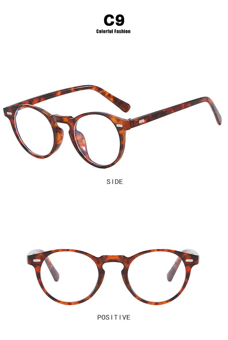 Vintage Punk Round Vintage Sunglasses Women Retro Luxury Designer Sun Glasses for Female Oculos De Sol Shades UV400