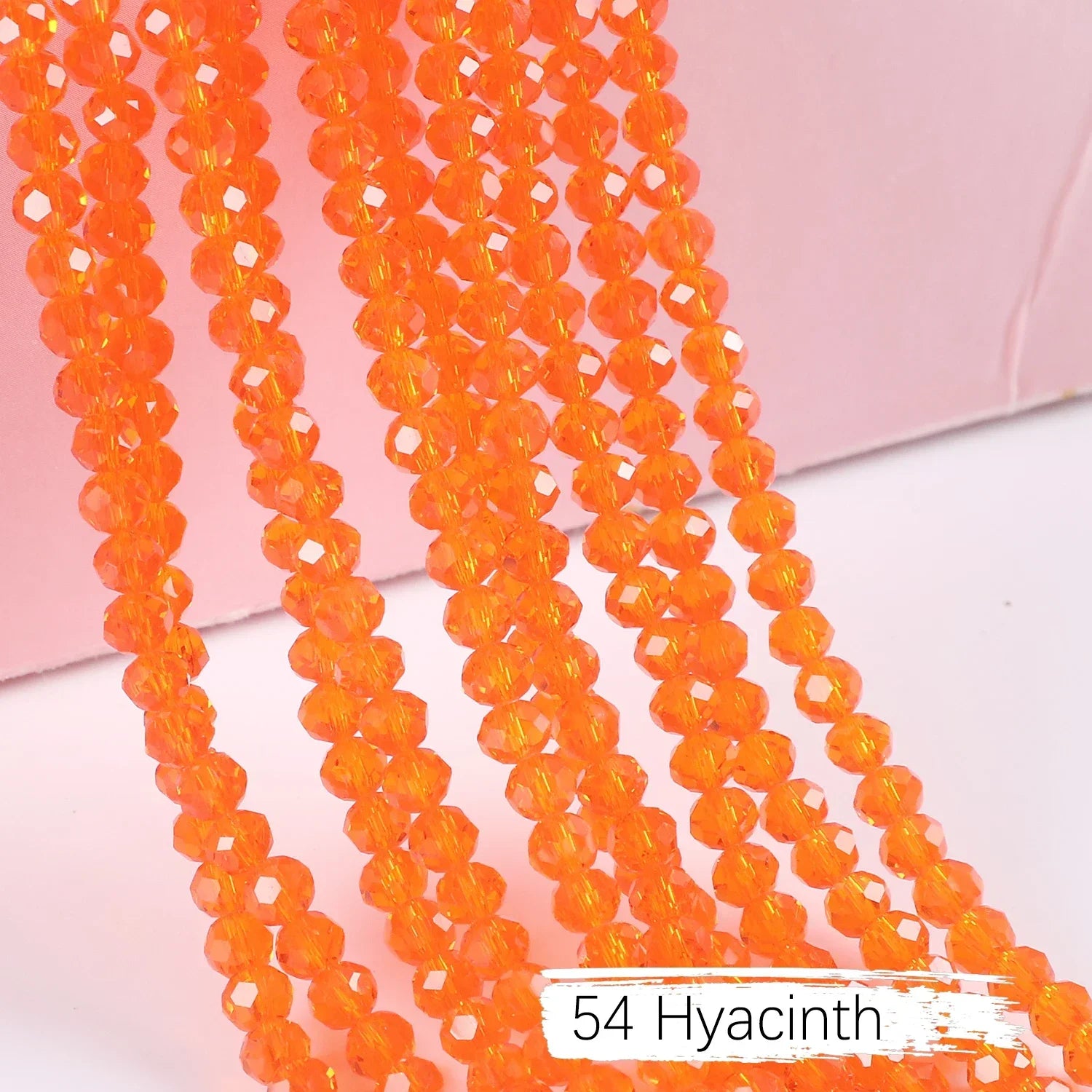 2mm 4mm 6mm 8mm Rondelle Austria Crystal Beads Faceted Glass Beads Loose Spacer Beads for DIY Bracelet Garment Making