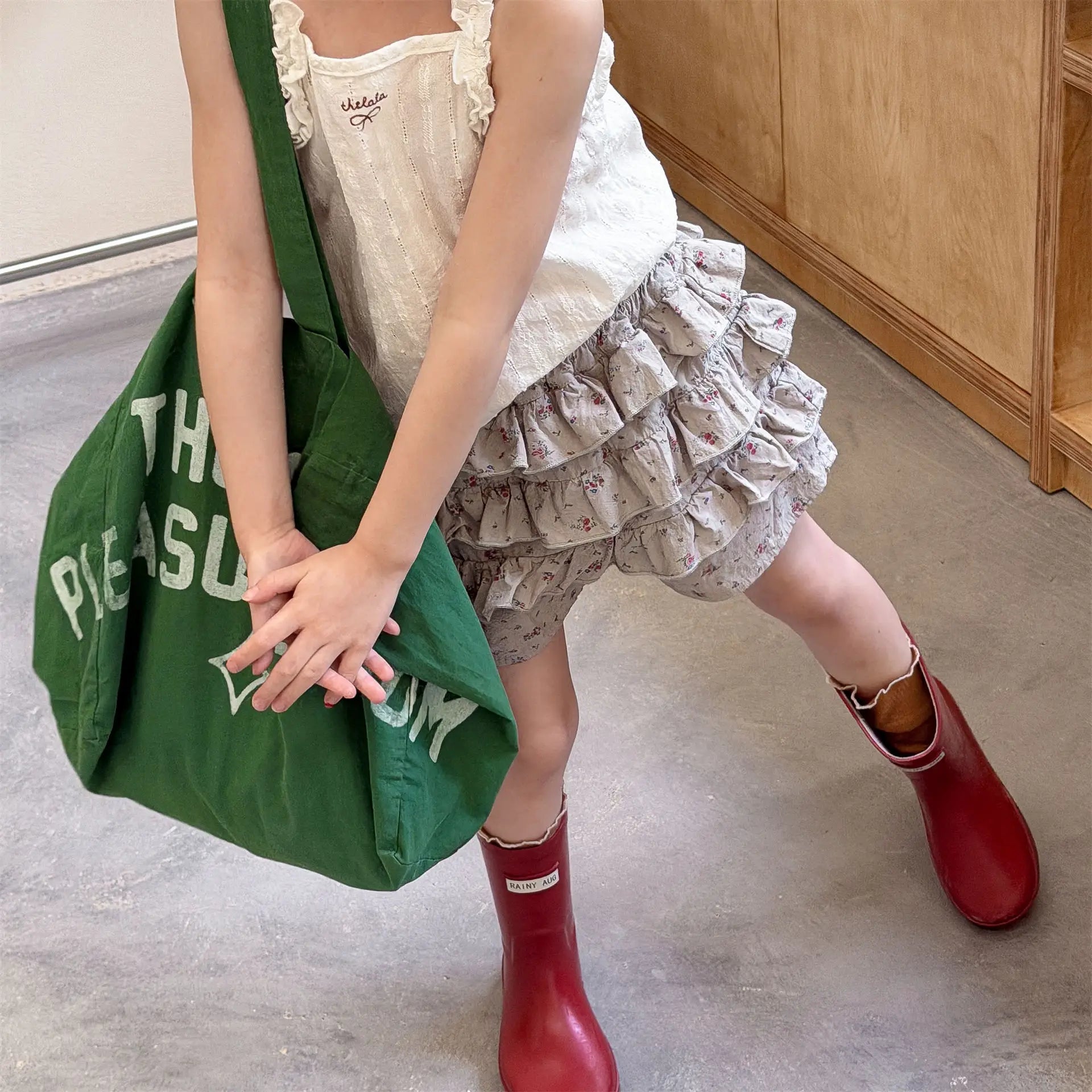 2026 Summer New Children Shorts Cotton Girls Sweet Lace Flower Bud Shorts Fashion Toddler Floral Culottes Kids Clothes