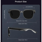 AI Smart Glasses Frame TR90 with Chat GPT 800W Camera Bluetooth Call Voice Assistant Control New 2026
