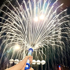 Fireworks Spray Water Pull-Back Water Gun Outdoor Splash Games for Pool Lawn Activities Kids Summer Interactive Water Spray Toys