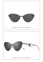 GCV Brand new Women 2 In 1 Polarized Sunglasses Anti blue light glasses butterfly frame multifunctional Medical applicability