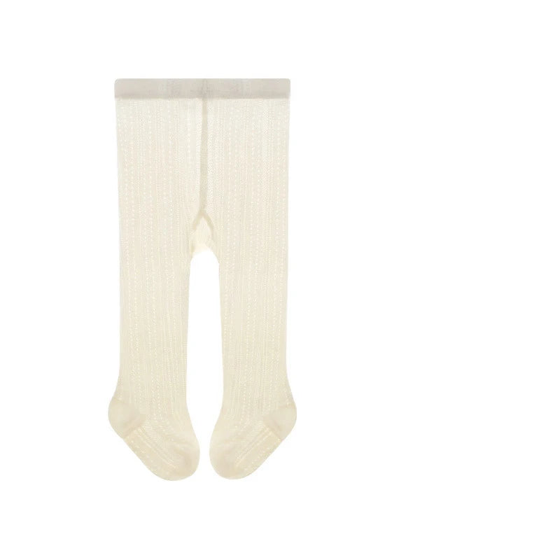 2026 Summer New Baby Pantyhose Newborn Infant leggings Girls Thin Mesh Tights Children Pants 0-8Y