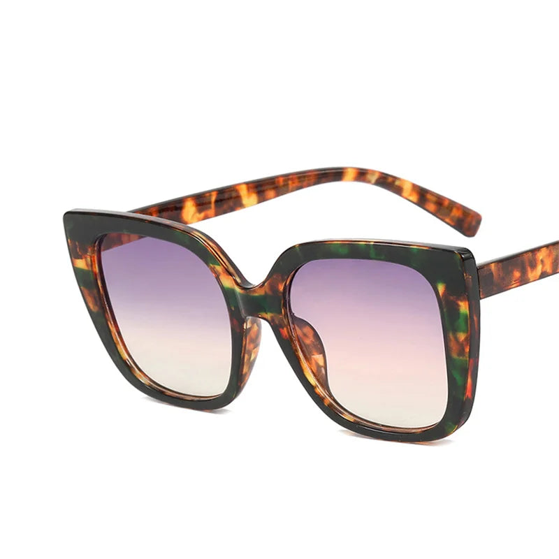 New Fashion Square Sunglasses Designer Luxury Women 2023 Cat Eye Sun Glasses Female Classic Retro Trendy Gradient Eyewear Shades