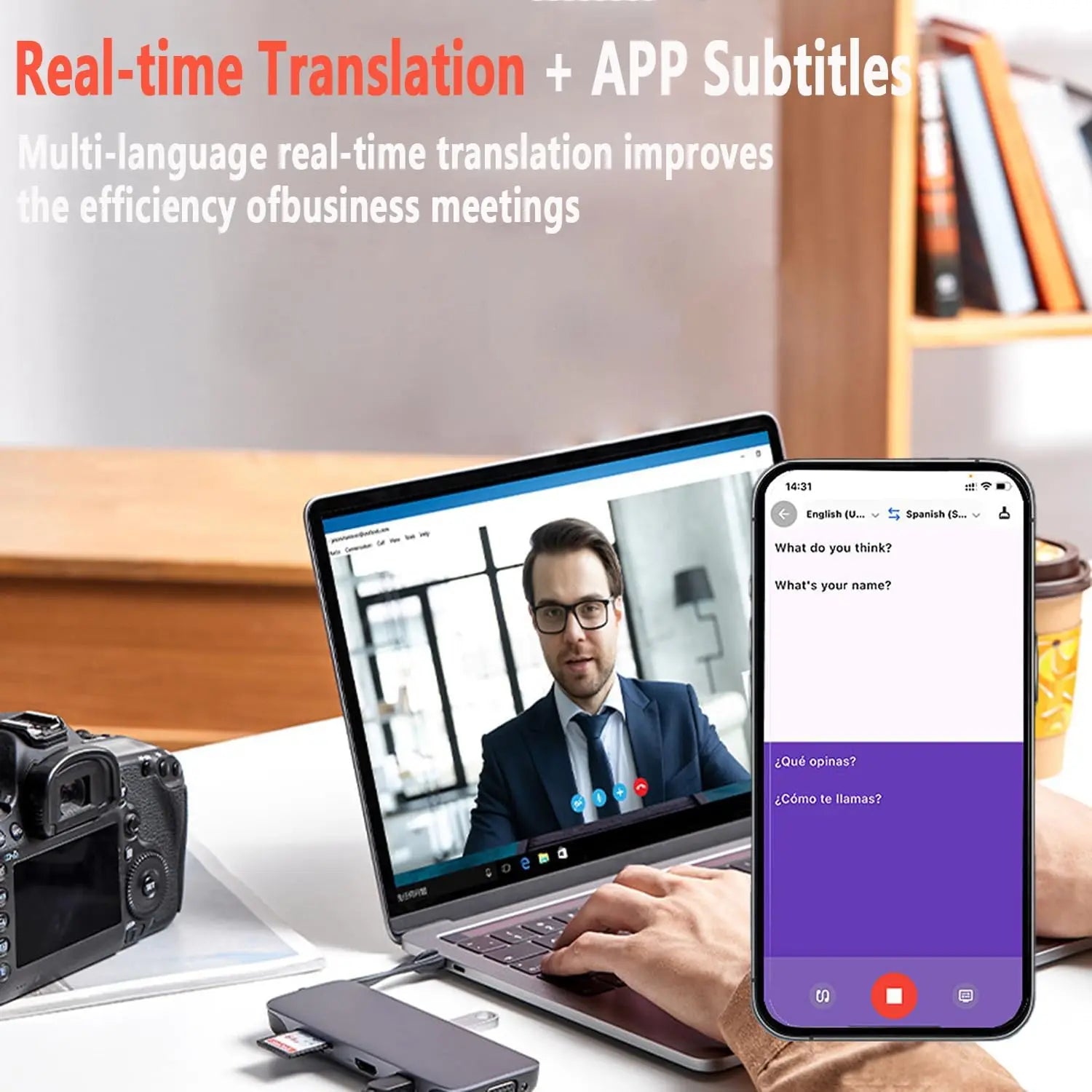 UYUXIO Real Time AI Language Translation Earbuds OWS Translator Headphone with 144 Languages Earphone Ear Buds for Business