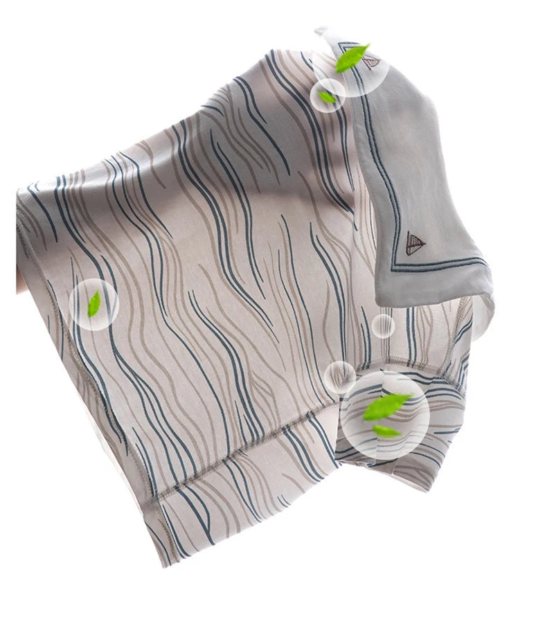 0-3Y Baby Boys 2Pcs Summer Outfit Wave Stripe Polo T-Shirt + Shorts Infant Set Skin Friendly Casual Baby Clothes