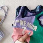 2026 Summer New Children Sleeveless T Shirts Cotton Toddler Girls Casual Vest Baby Thin Letter Print T Shirts Kids Clothes