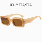 2022 Pink Shades Women Small Sunglasses Black Fashion Square Glasses Vintage Retro Green Glasses Female Unisex Oculos Feminino