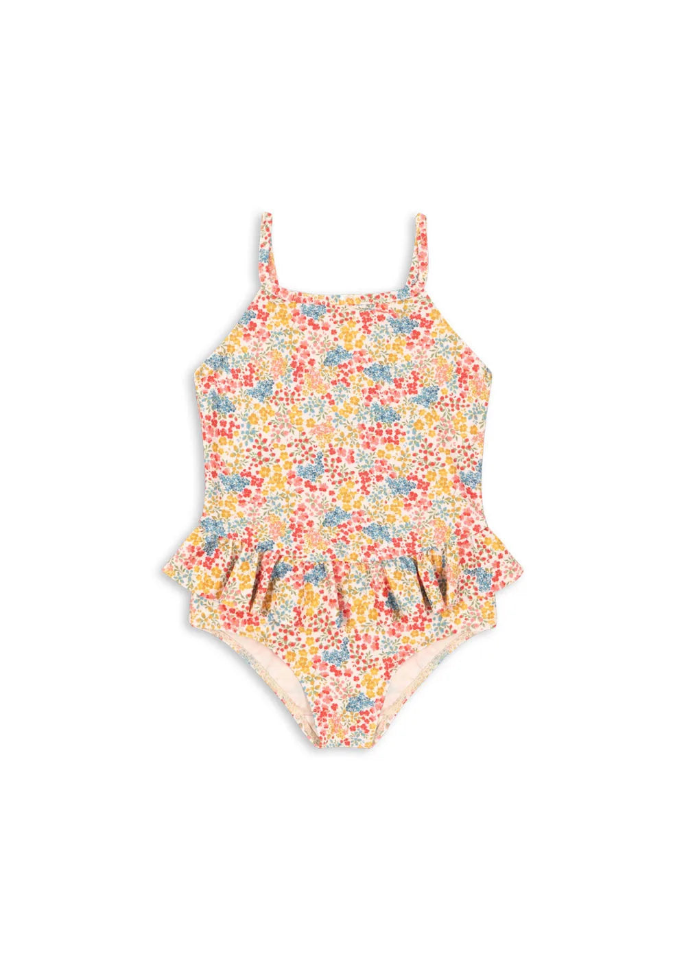 2026 New KS Baby Girls Swimwear One Piece Summer Kids Beach Wear Girls Swimsuit Monokini Children Ruffle Princess Bikinis Sets
