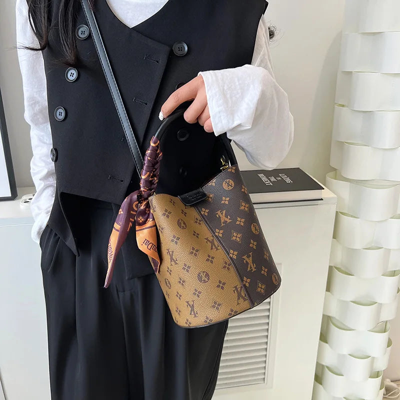 Classic Luxury Women'S Shoulder Bag Fashionable Print Retro Crossbody Bags For Women Designer Handbag Purses Clutch Travel Tote