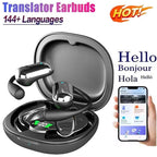 UYUXIO Real Time AI Language Translation Earbuds OWS Translator Headphone with 144 Languages Earphone Ear Buds for Business