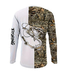 Fishing Shirts Men's T-Shirts Long Sleeve Mens Clothes Autumn Streetwear Crew Neck Pullovers Mens T Shirt Casual Men Clothing